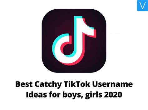 100 Most Trending Catchy Creative Cool Swag Username Ideas For Tiktok