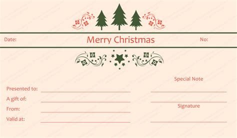 Dec 10, 2020 · free award certificate template (free printable certificates) if your business usually gives out holiday bonuses, this award certificate for free is a good way to make that moment more special. Triple Tree Christmas Gift Certificate Template