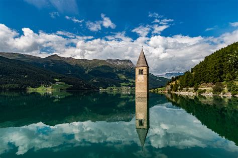 Der malerische reschensee in graun im vinschgau zählt zu den bekanntesten seen. Reschensee Foto & Bild | europe, italy, vatican city, s ...