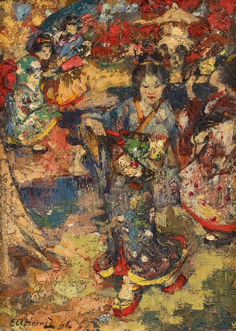 Edward Atkinson Hornel Japanese Girls 1896 The Fine Art Society Ltd
