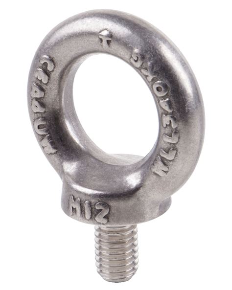 Lifting Eye Bolt Din 580 M20 X 30 Stainless Steel A4 Forged