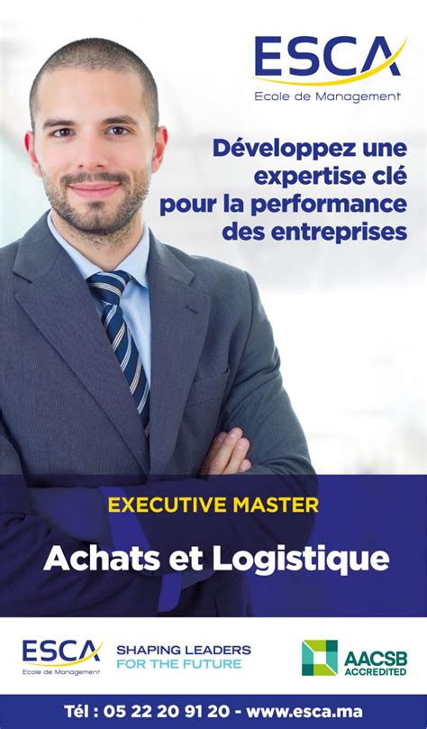 Executive Master En Achats Et Logistique Esca Ecole De Management By
