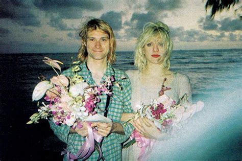 5.0 out of 5 stars 2. Rare Photos of Courtney Love and Kurt Cobain on Their Wedding Day in Hawaii, 1992 ~ vintage everyday