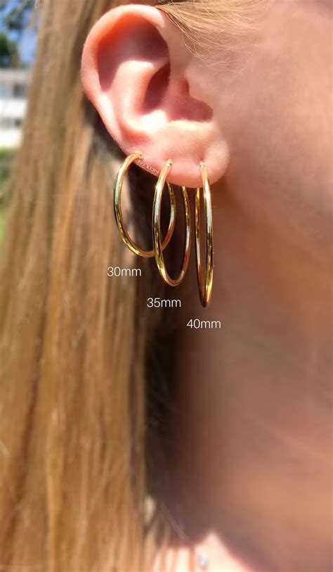 Aggregate More Than 166 Earring Size Chart Best Esthdonghoadian