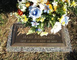 Mary Jo Reinhardt 1936 2007 Find A Grave Memorial
