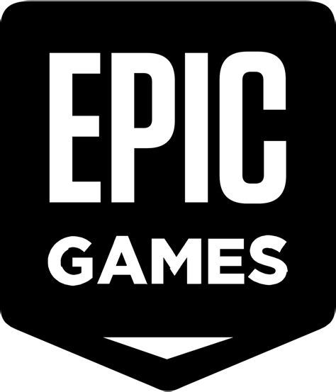 Epic Games Logo Black And White Brands Logos
