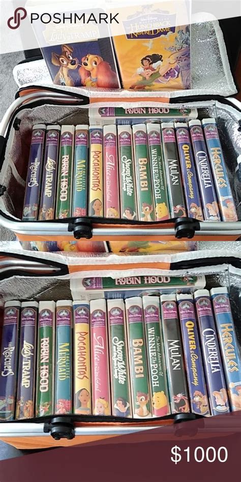 Walt Disney Masterpiece Collection Vhs 16 Walt Disney Masterpiece