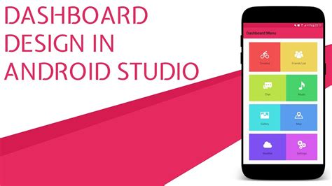 Dashboard Ui Design In Android Studio With Source Code