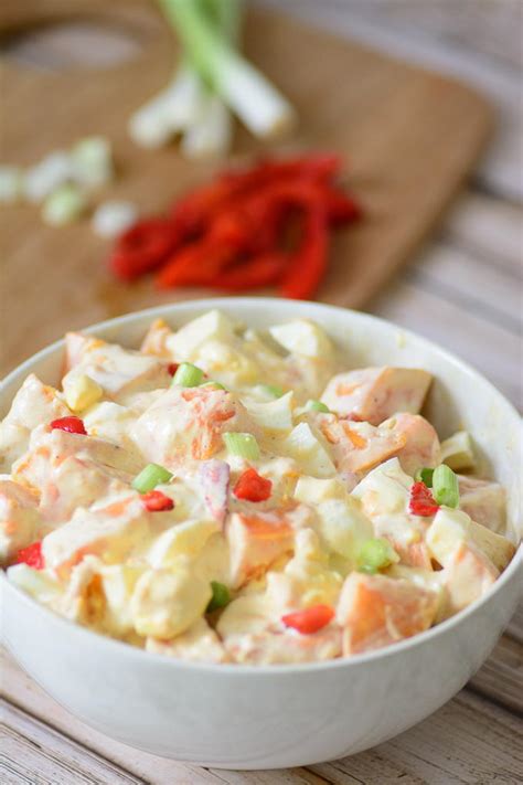 Maybe you would like to learn more about one of these? Simple Sweet Potato Salad | FaveHealthyRecipes.com
