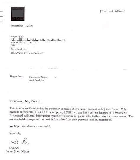 However, in your daily hectic schedule, you do not get much time to invest in getting the product/service rectified. Bank Account Verification Letter - Free Printable Documents