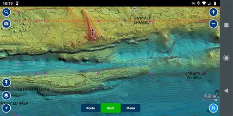 Navionics Boat App And Platinum Charts Garmin Relief Shading