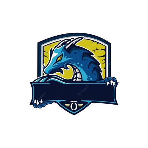 Premium Vector Dragon Mascot Logo