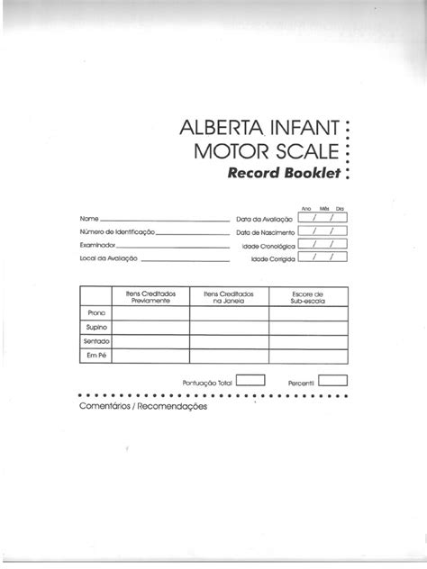 Alberta Infant Motor Scale Aims Pdf