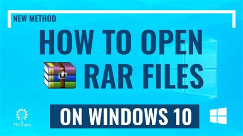 How To Open Rar Files On Windows 10 In 2024 New Method Easy And Quick