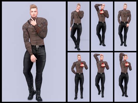 The Sims Resource Stand Pose For Men Cas Pose Vrogue
