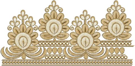 Pin By Emb Cart On Embroidery Border Embroidery Designs Embroidery