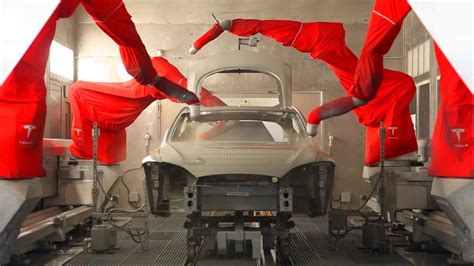 2016 Tesla Model S - Fremont Factory Paint Shop 