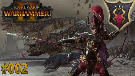 Total War Warhammer Ii 💎 Lets Play 02 💎 Dunkelelfen 💎rakarth 💎 Youtube