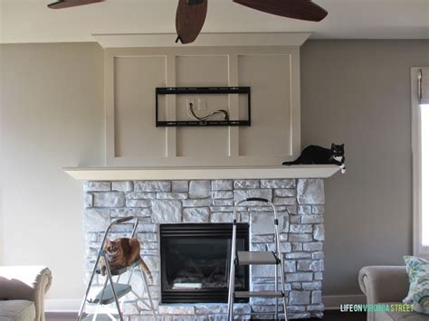 Maybe you would like to learn more about one of these? A White-Washed Stone Fireplace Tutorial | Life on Virginia ...