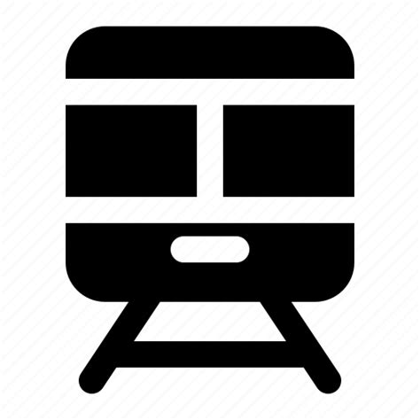 Train Transport Subway Tram Icon Download On Iconfinder