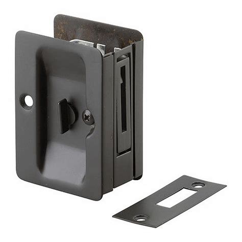 Maybe you would like to learn more about one of these? Richelieu Hardware 3-7/32 in. Black Pocket Door Pull with ...