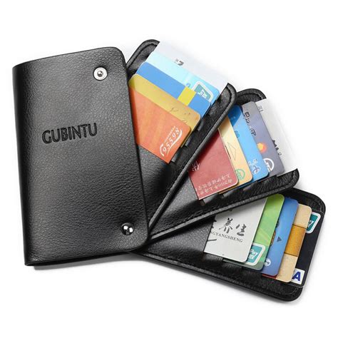 Send it to your best friends and your grandma. Large capacity 30 slots unisex credit card holdrs ...