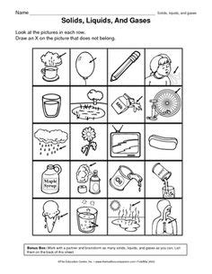 State of matter vibrate volume. free printable phases of matter worksheets | Click here ...