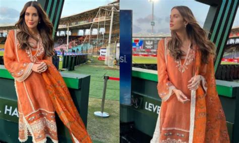 Psl Presenter Erin Holland Wins Hearts With Her Desi Style Bol News