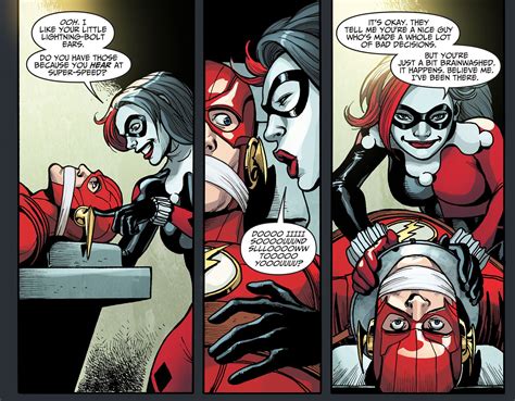 Harley Quinn Tortures The Flash Harley Quinn Pinterest Harley Quinn Comic And Marvel