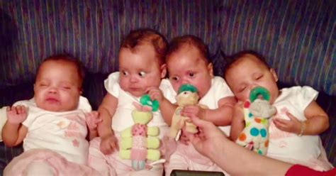 42 Year Old Mother Thinks Shes Giving Birth To Triplets — Ends Up Delivering Identical Quadruplets