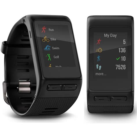 Moko garmin vivoactive hr watch band, soft silicone replacement watch band only for garmin vivoactive hr sports gps smart watch with adapter tools. Garmin Vivoactive HR - Contre la Montre, montre connectées ...