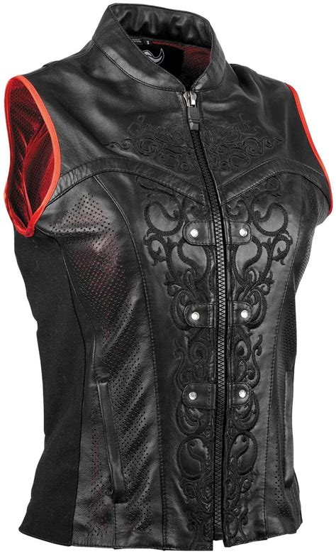 Speed And Strength Moto Lisa Womens Leather Motorcycle Vest Motorcycle