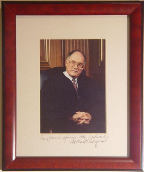Autograph 635401 Signed Color Portrait Photograph Of Chief Justice