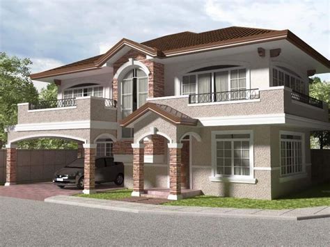 12 х 14,7 м storey: Two Story House Design In Guyana #ApartmentsDesign # ...