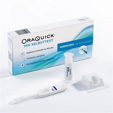 Oraquick Hiv Self Test With Saliva Hiv Antibody Rapid Test For Oral Use Hiv Test Without