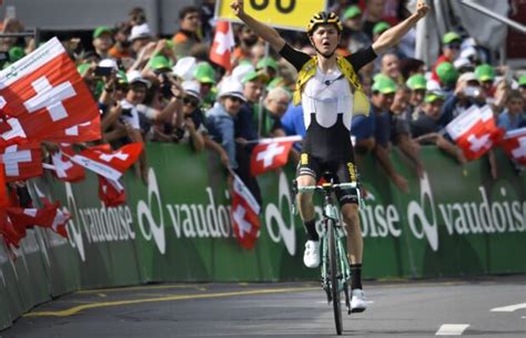 Tour de suisse 1ère etape : Tour de Suisse 2019: etap 6. Antwan Tolhoek po ucieczce ...