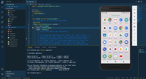 Learn How To Set Up Flutter In Vscode And Run Android Emulator Full