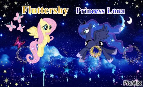 Fluttershy And Princess Luna Picmix