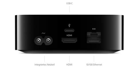 AppleTV 4K verzichtet auf USB-C Anschluss und setzt auf ...