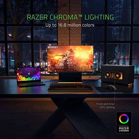 Razer Core X Chroma Thunderbolt 3 External Graphics Enclosure Egpu