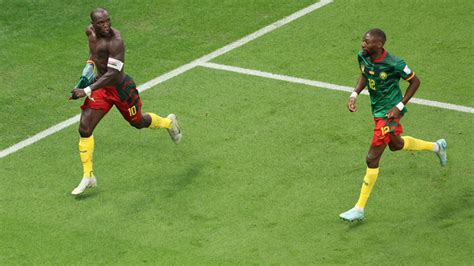Aboubakar Hands Cameroon Victory Over Brazil But Sees Red For Taking Off His Shirt In