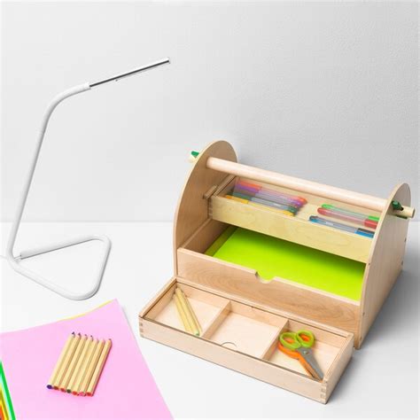 Soit un meuble monté, consolidé à l'arrière et avec une belle patine due à l'âge. LUSTIGT Rangement fournitures - bois - IKEA