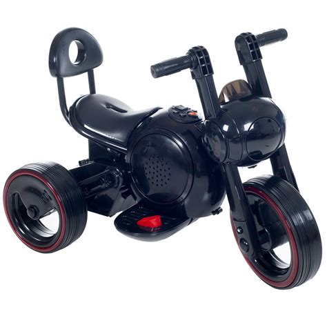 3 Wheel Led Mini Motorcycle Trike Ride On Toy For Kids By Rockin