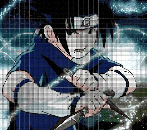 Pixel Art Naruto Ideas In Pixel Art Anime Pixel Art Pixel Art Grid