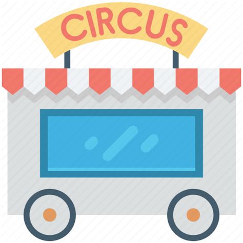Circus, circus cage, circus car, circus train car, circus wagon icon