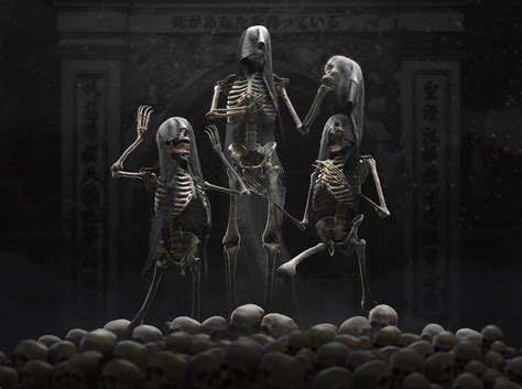 Dark Skeleton Hd Wallpaper