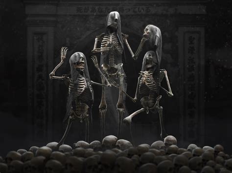 Download Dark Skeleton HD Wallpaper