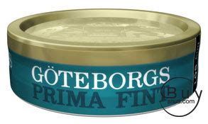 Buy swedish snus göteborgs rapé portion. Göteborgs Prima Fint - happiness is a mild snus