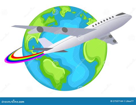 World Travel Logo Stock Illustration Illustration Of Globe 27537144