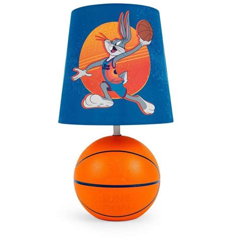 Ukonic Space Jam 2 Tune Squad Basketball 3d Desk Lamp 14 Inches Tall